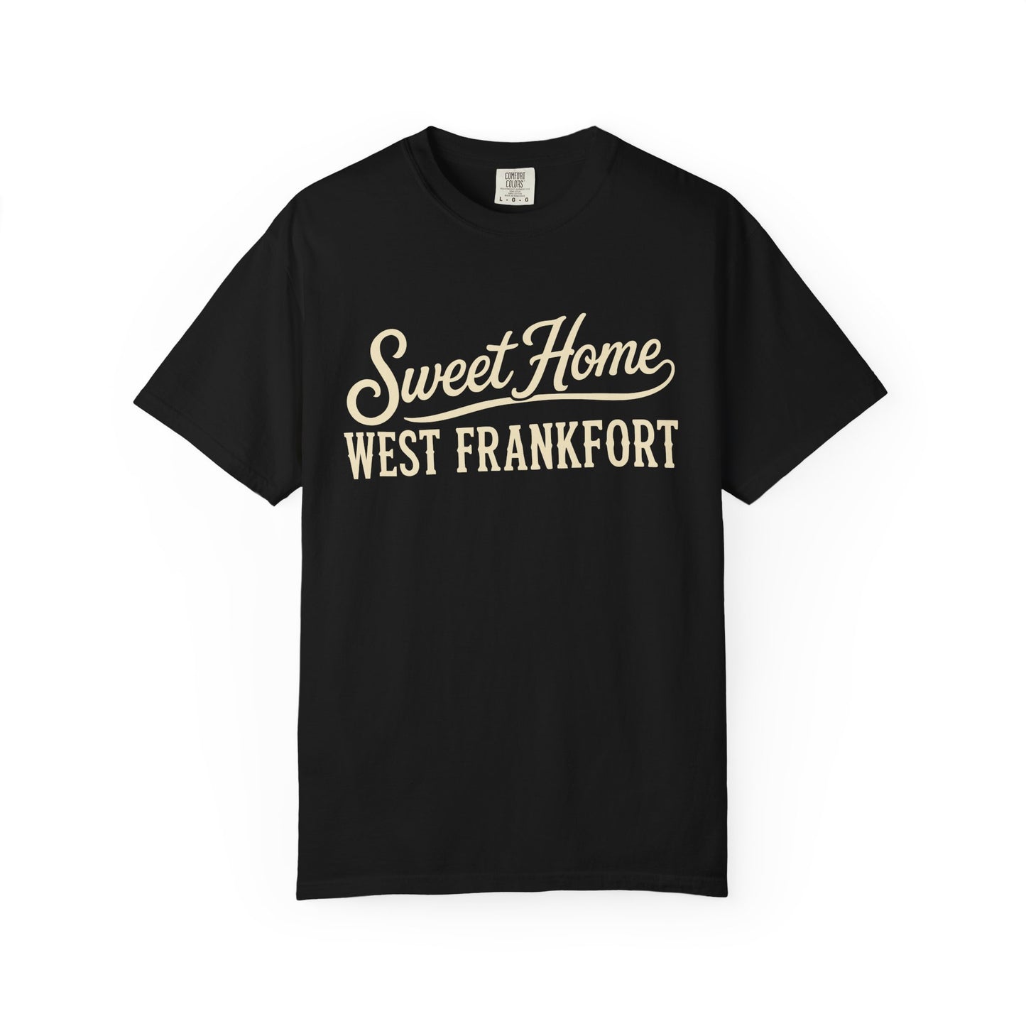 Sweet Home West Frankfort Core Collection — Retro Small Town Pride Tee