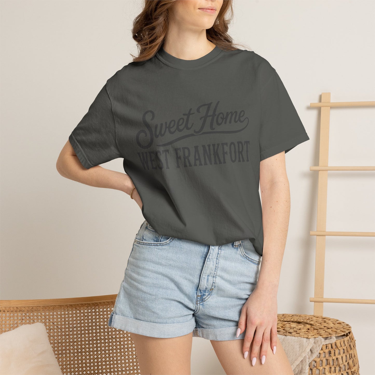 Sweet Home West Frankfort Core Collection — Retro Small Town Pride Tee