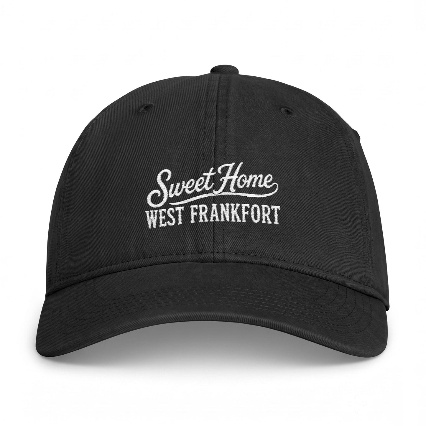 Embroidered "Sweet Home West Frankfort" Coastal Washed Cap