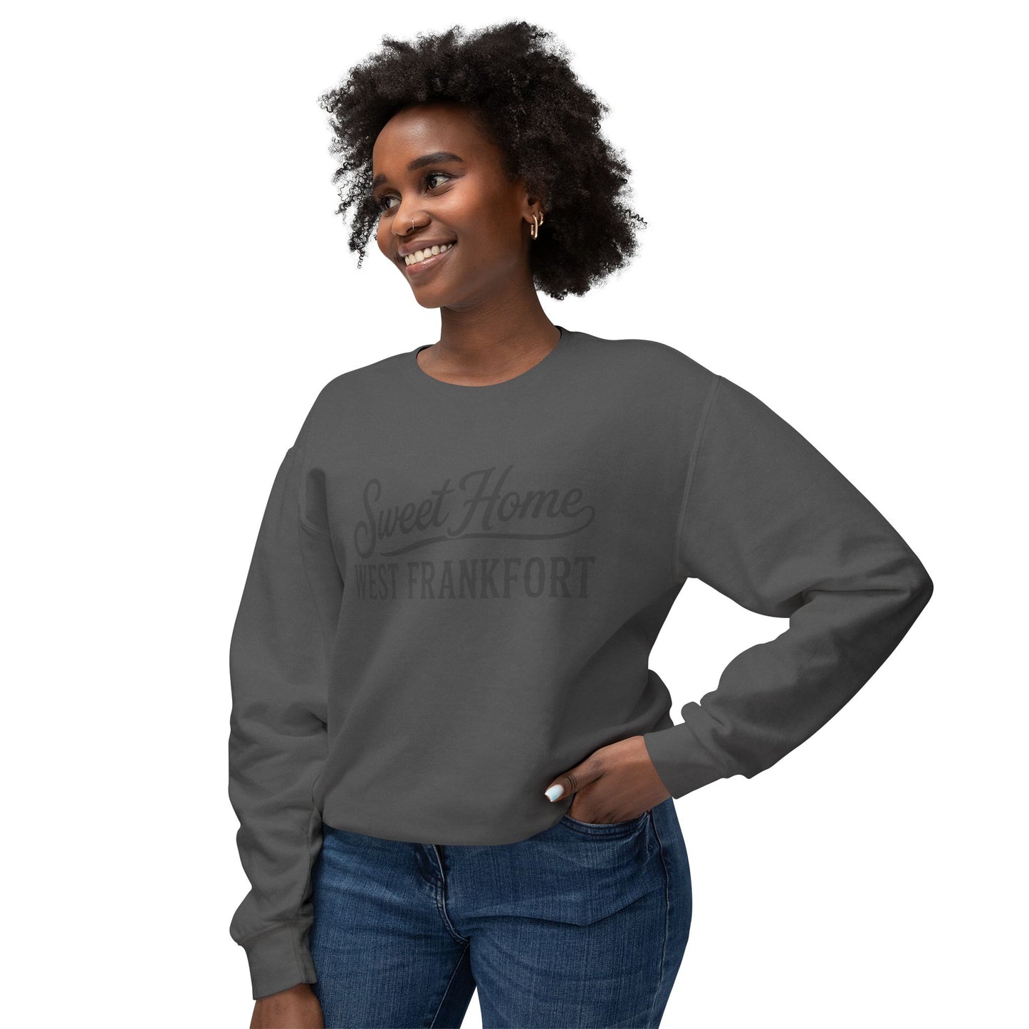 Sweet Home West Frankfort Core Collection Premium Lightweight Sweatshirt — Local Town Crewneck