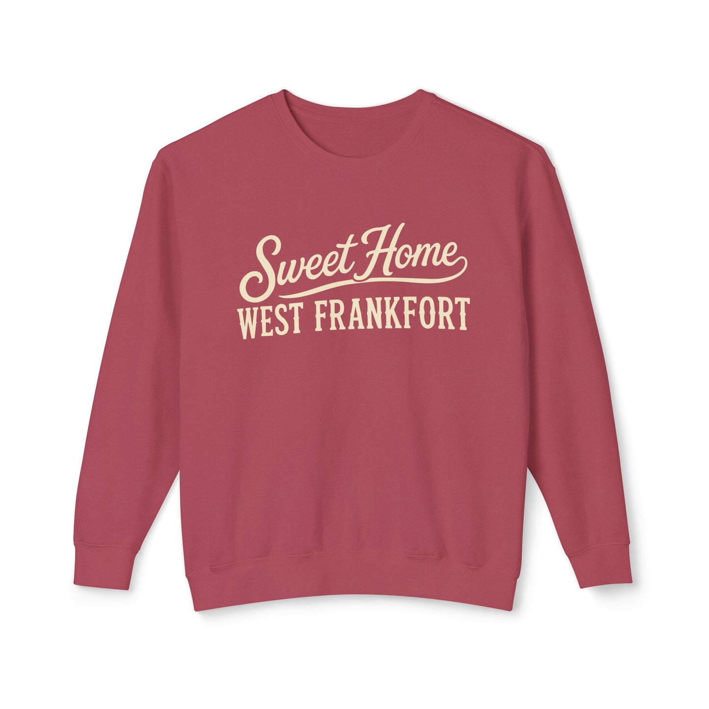 Sweet Home West Frankfort Core Collection Premium Lightweight Sweatshirt — Local Town Crewneck