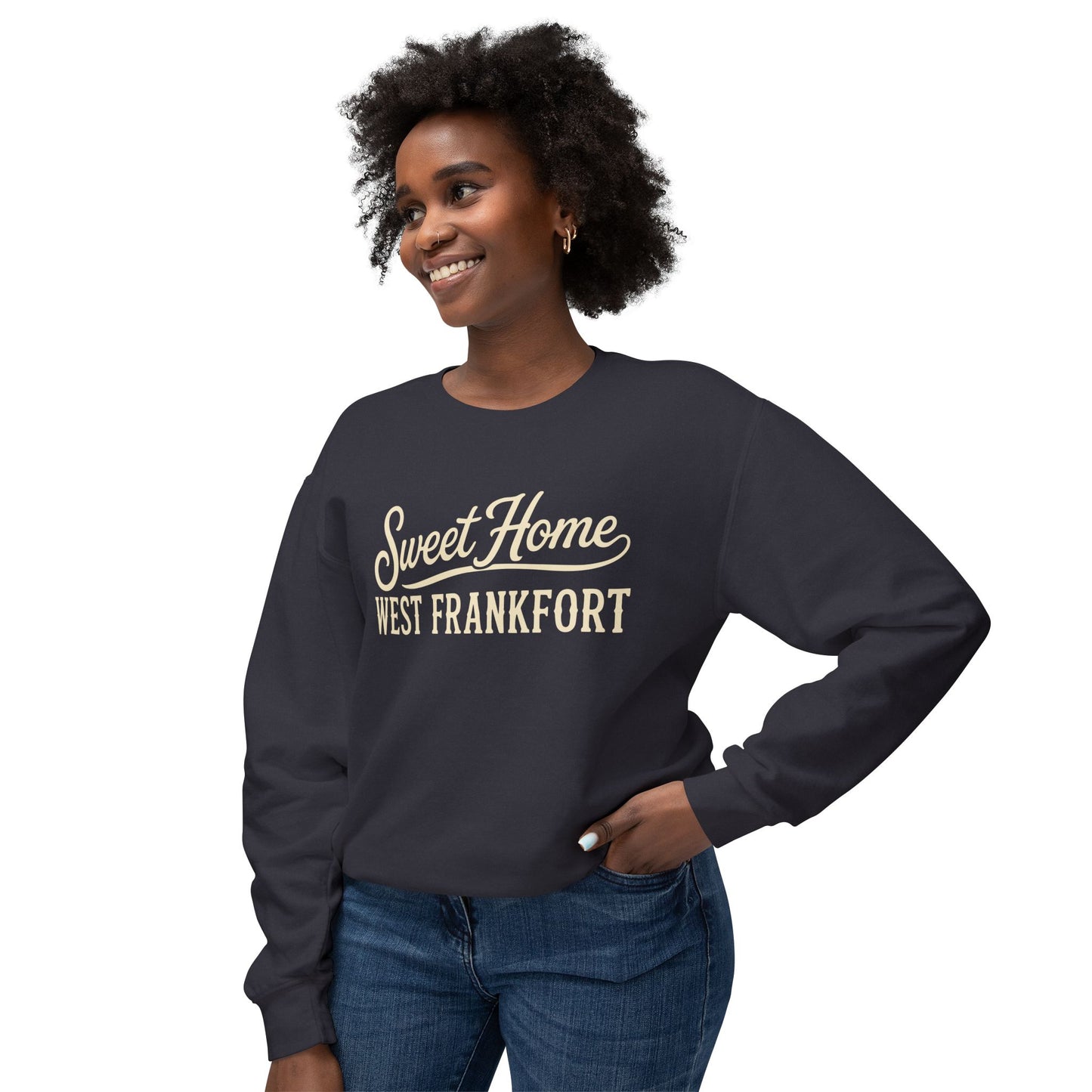 Sweet Home West Frankfort Core Collection Premium Lightweight Sweatshirt — Local Town Crewneck