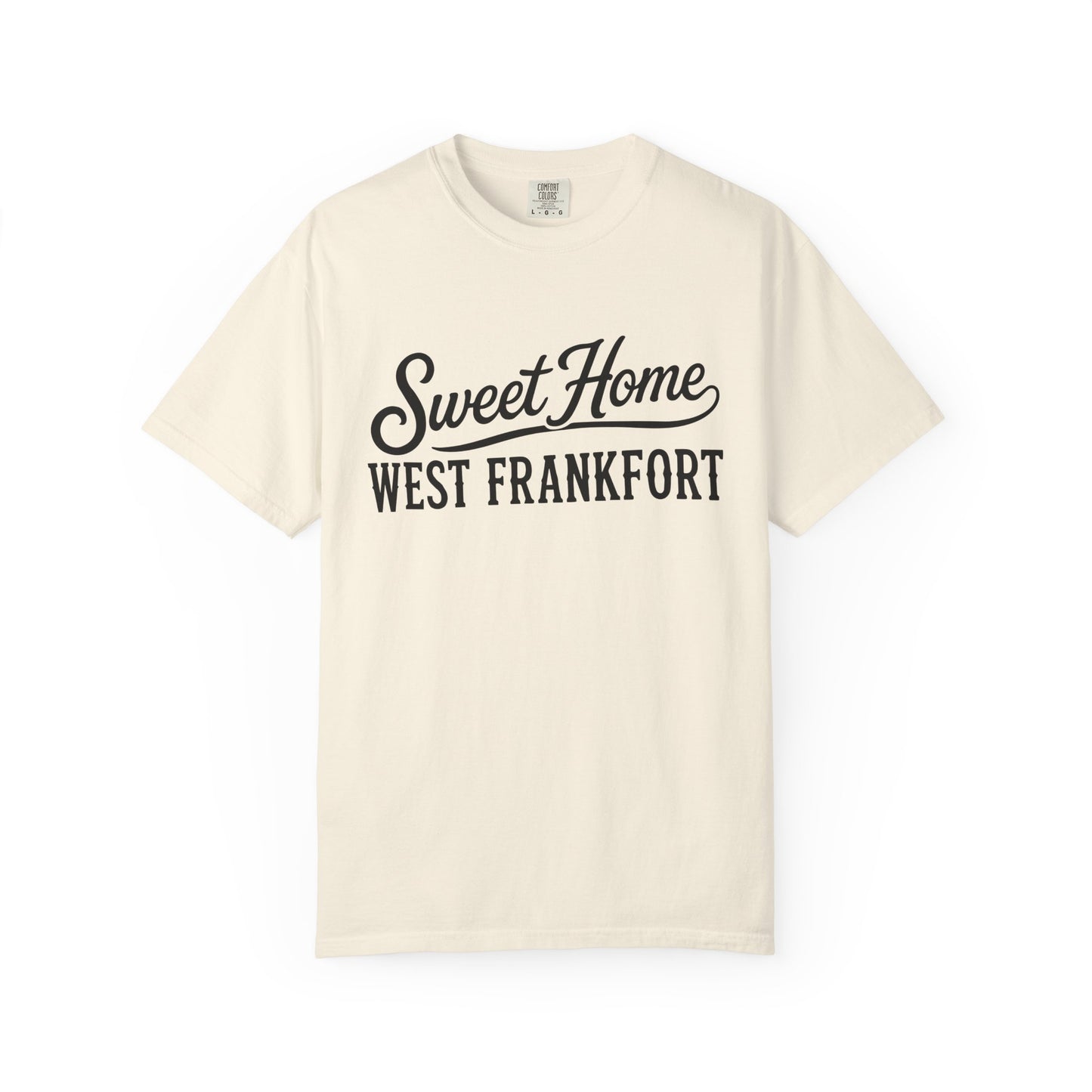 Sweet Home West Frankfort Core Collection — Retro Small Town Pride Tee