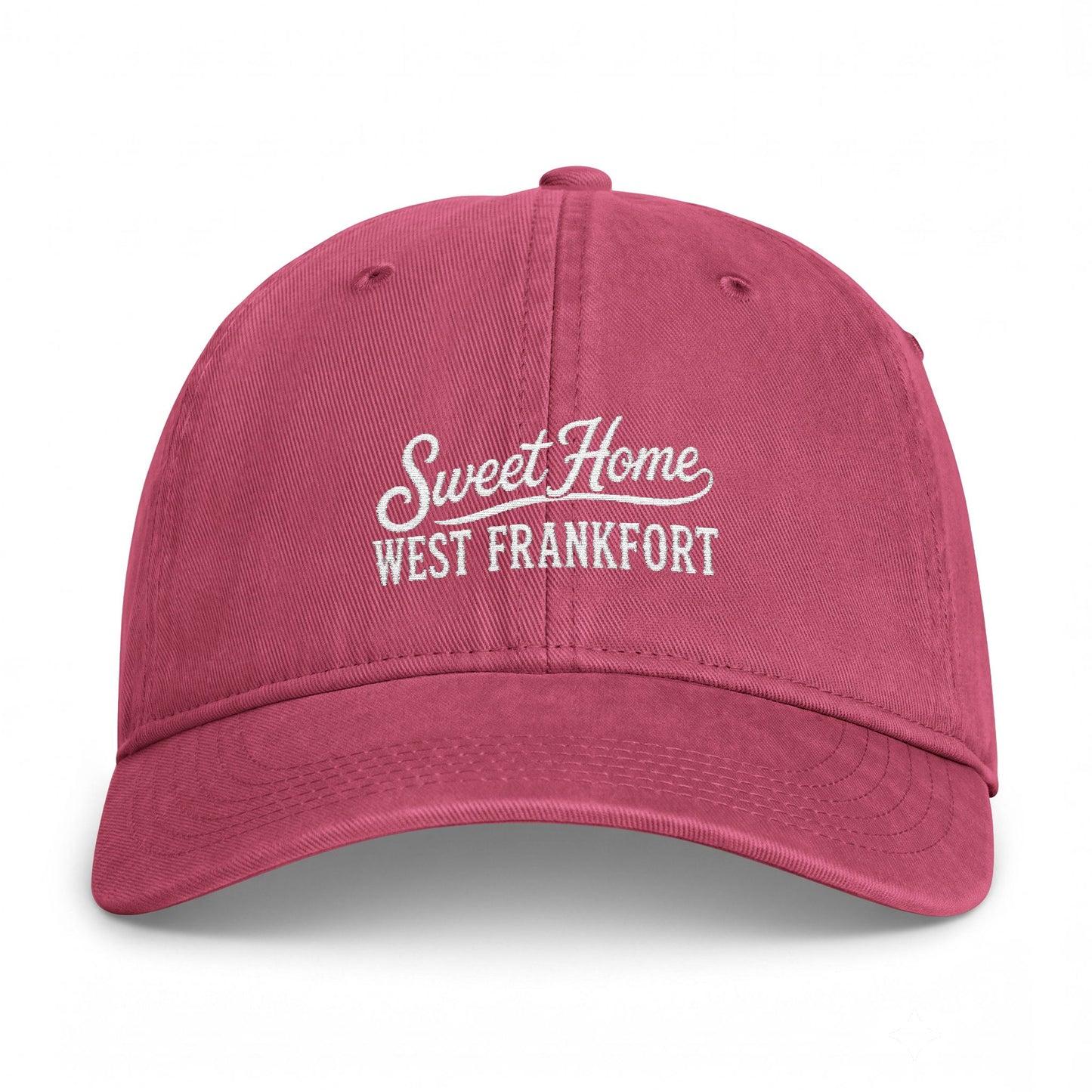 Embroidered "Sweet Home West Frankfort" Coastal Washed Cap