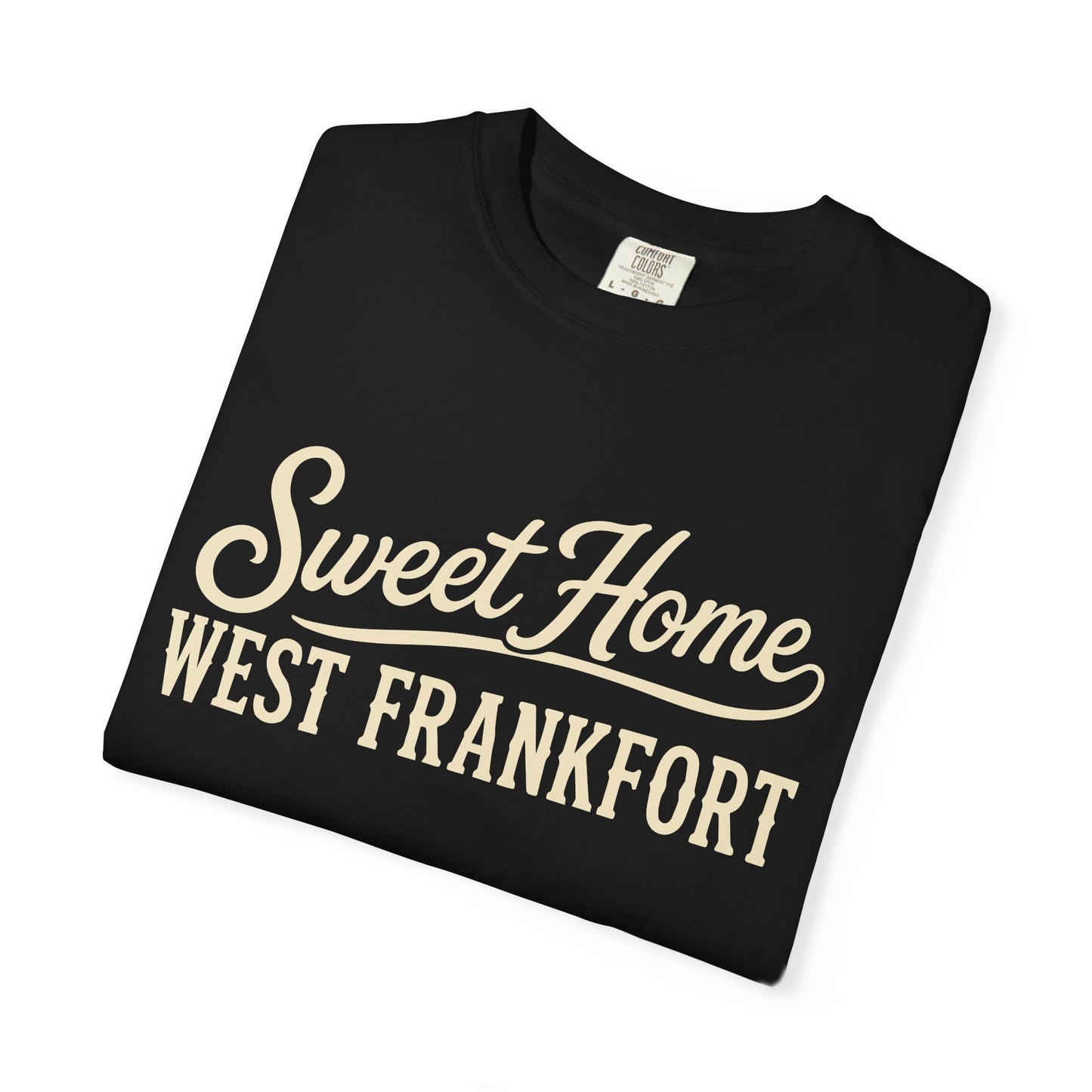 Sweet Home West Frankfort Core Collection — Retro Small Town Pride Tee