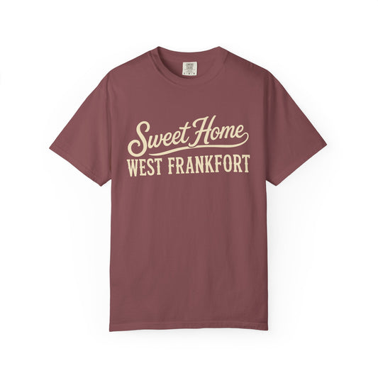 Sweet Home West Frankfort Core Collection — Retro Small Town Pride Tee