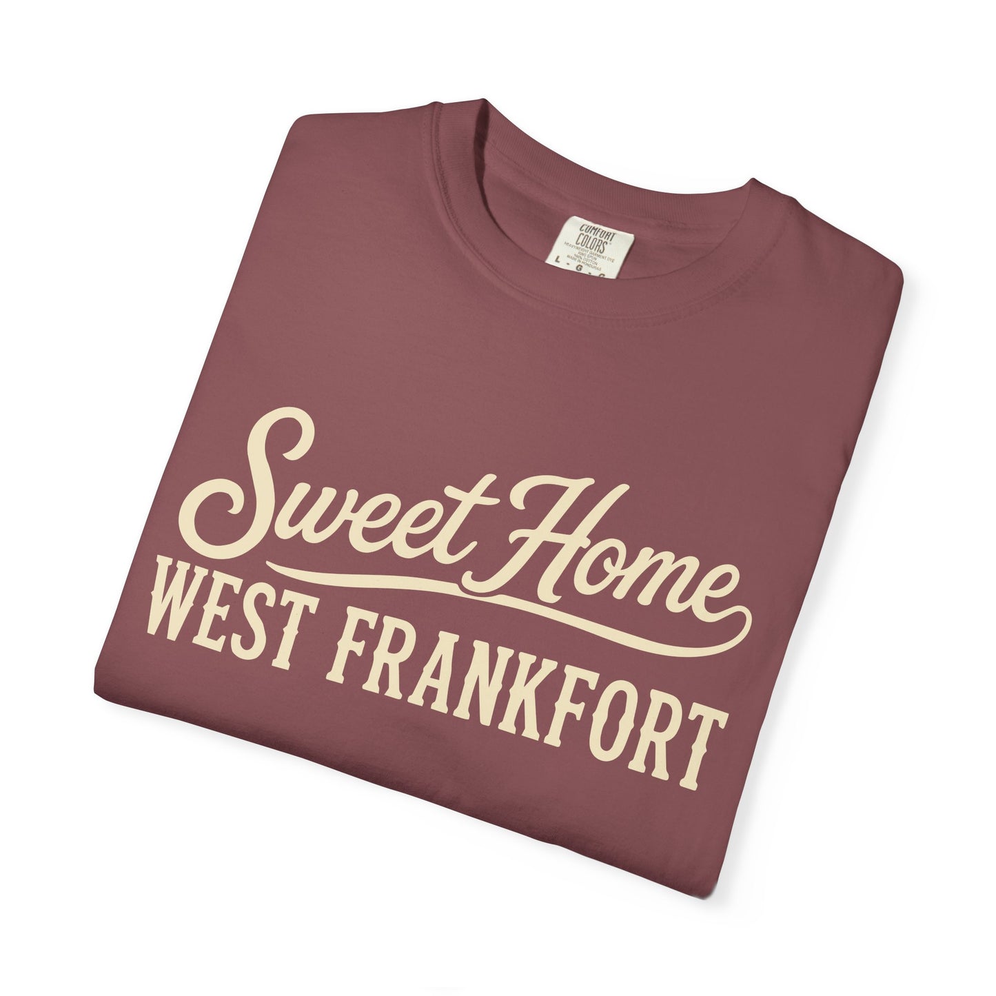 Sweet Home West Frankfort Core Collection — Retro Small Town Pride Tee