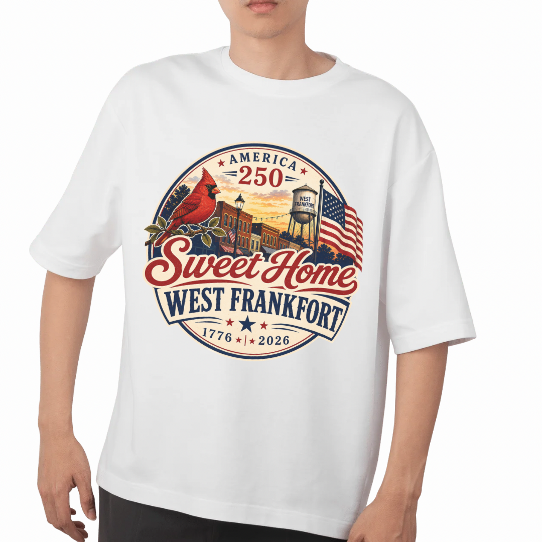 Sweet Home West Frankfort T-shirt — America 250